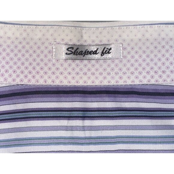 Bugattchi UOMO Men's Shirt,100 % Cotton, Luxurious stripes, excellent condition, - Picture 9 of 12